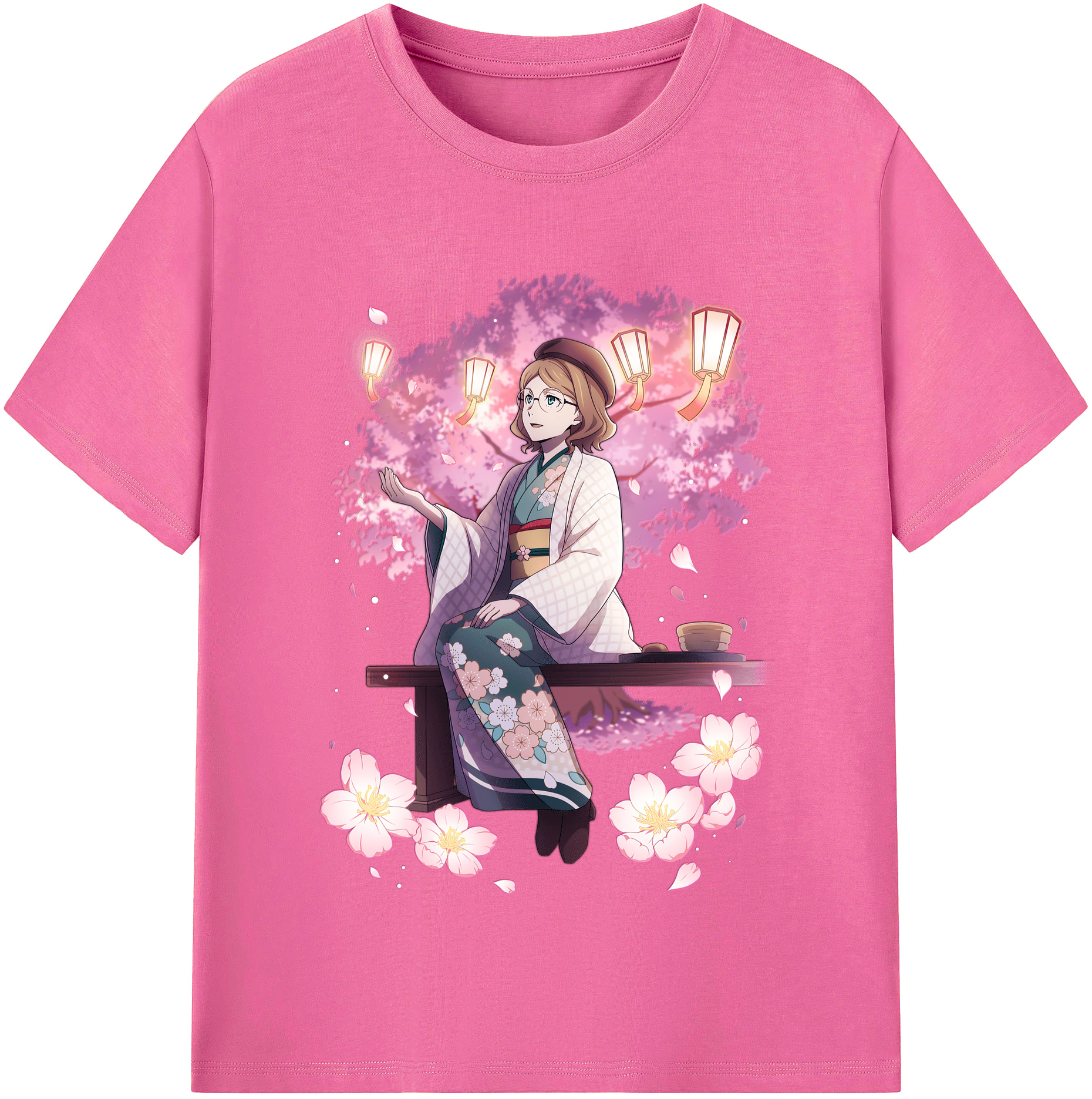 （画像用） 文豪ストレイドッグス Bungo Stray Dogs レディースカジュアルプリントTシャツ（綿100％）